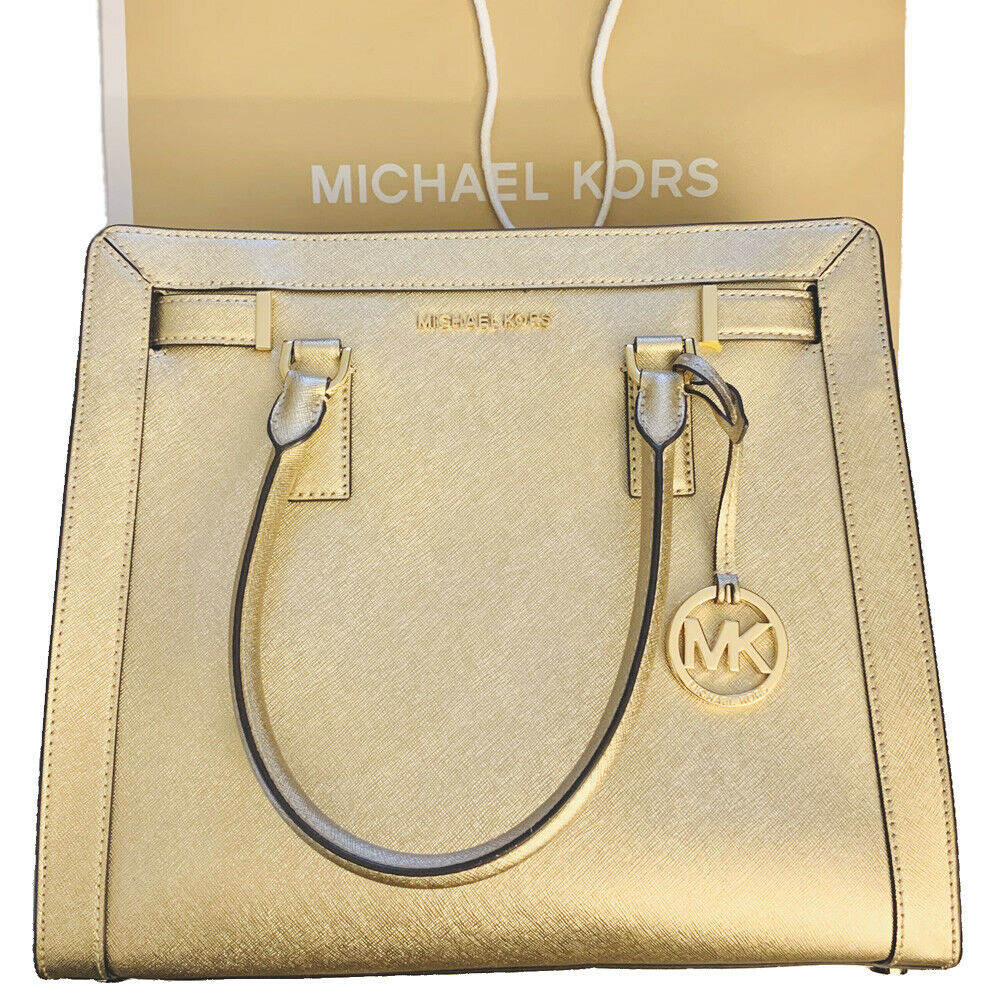 gold mk crossbody