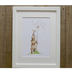 Bee a helpful hare - Charlotte England Artist
