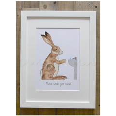 Wash Your Hands Charity Print