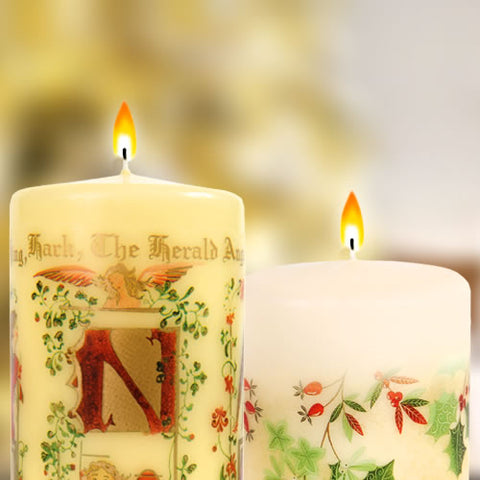 Christmas Themed Music Candles