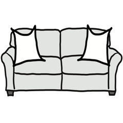 decorative throw pillow size guide for minimalist standard sofa