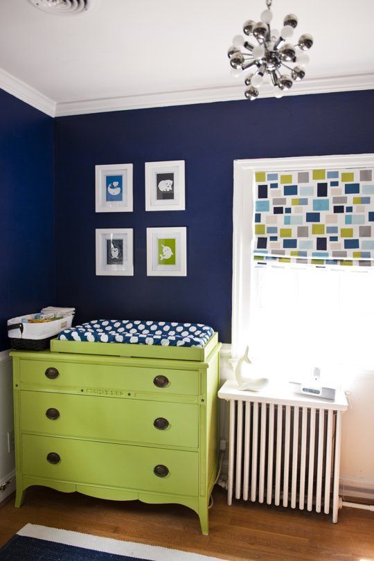 Pantone Color of the Year: Greenery featured in baby nursery