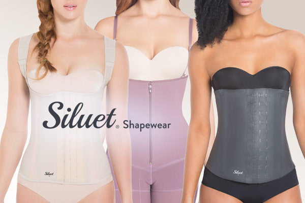 Siluet Shapewear for Women, Compression body suits