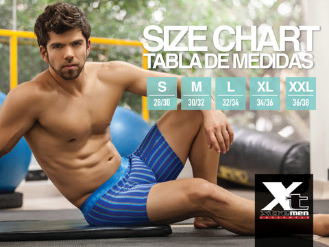 Xtremen men’s underwear is designed to provide the best of style and endurance. Every Xtremen men’s underwear style is made from high-quality fabric and innovative design. Fabrics include stretch microfiber, athletic micro mesh, and a cotton mesh blend that ensure long lasting comfort and amazing support. Xtremen men’s underwear come in trunks and boxer briefs, the ideal underwear to wear every day, when comfort is key and style is essential.