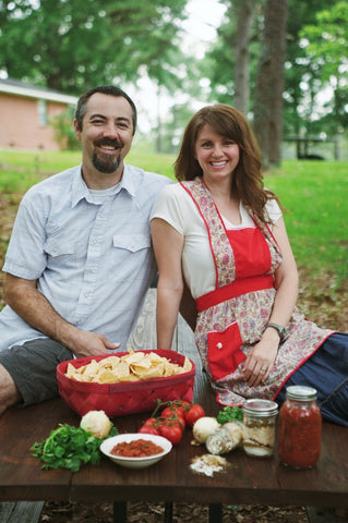 Dad and Mom at the Table