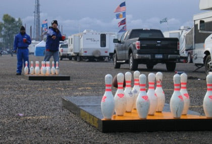 football bowling set