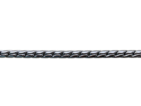SNAKE CHAIN CHROME 5.5MM (Lengths 20" - 30" available) (EXTRA HEAVY)