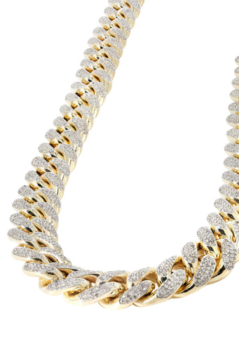 Iced Out Cuban Link Chain