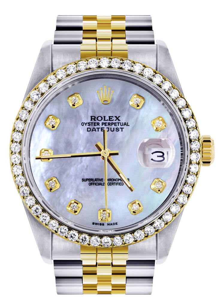 rolex mother of pearl face