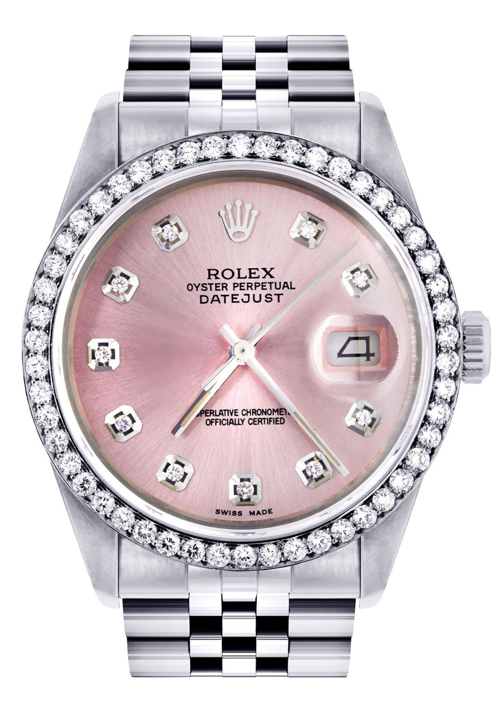 pink womens rolex