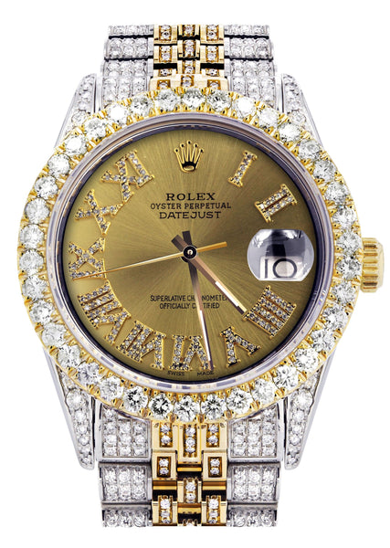 iced out white gold rolex