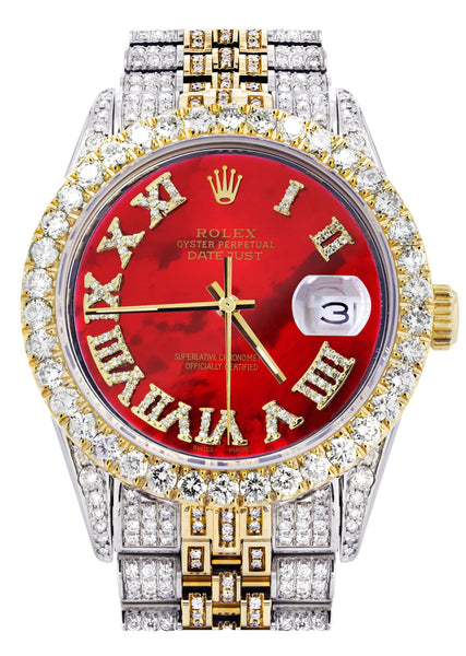 iced out rolex vvs