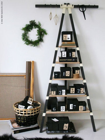 Stylish Christmas Advent Calendar Ideas You Can Totally DIY -- great for the holidays and festive season, easy to make, some have step-by-step instructions