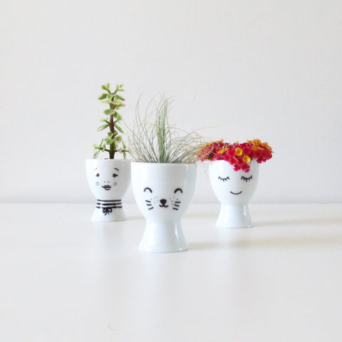 DIY mini planters by One Tiny Tribe