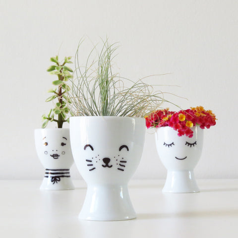 DIY mini planters by One Tiny Tribe