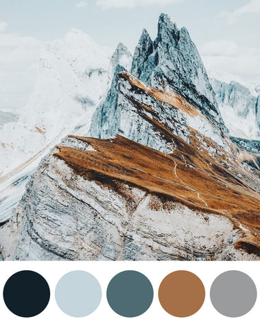 One Tiny Tribe - Boys Room Colour palettes inspired by the great outdoors