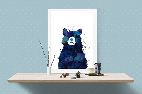 One Tiny Tribe - Messy bear don't care print