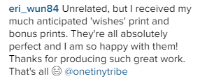 One Tiny Tribe testimonials