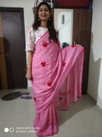 ek dori linen saree