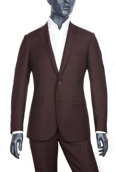 Men's Burgundy Suit | Paul Betenly | Haberdasher & Co. | Vancouver, BC