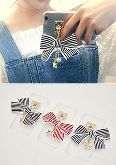 Ribbon With Star Chain Phone Case