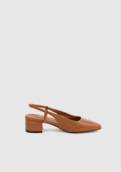 Slingback Middle Heel