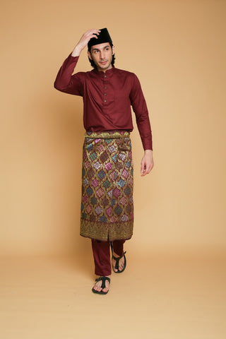 baju melayu moden 