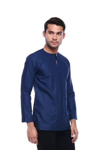 Kurta Lelaki Dark Blue 