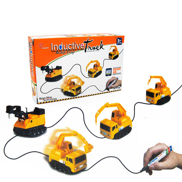 inductive truck toy