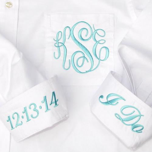 bridal party shirts for wedding day