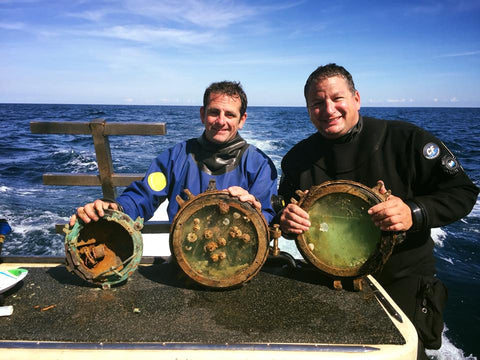 Capt's Jimmy and Andy with Portholes