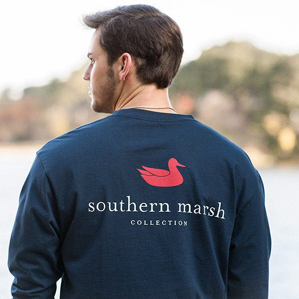 southern marsh authentic long sleeve tee