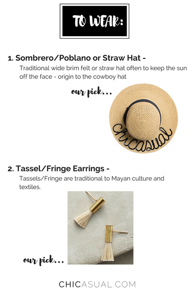 fashion for cinco de mayo - limited edition straw hat