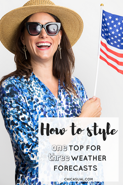 How to style one top for three different forecasts