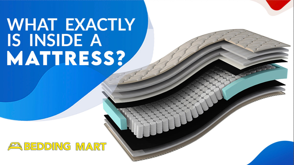 What Exactly is Inside a Mattress? The Bedding Mart