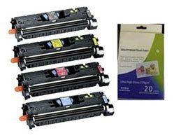 ValuePack Set(4 Count): Includes Remanufactured Replacement HP Drums for select Printers / Faxes Compatible with HP Q3960A, C9700A, MF8170c, MF8180c-Includes 1 Set of BLACK, MAGENTA, YELLOW and CYAN Cartridges.