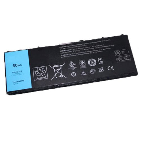 Amsahr® Extended Performance Replacement Battery for Dell Latitude 10, FWRM8, 1VH6G, 1XP35, 312-1412, C1H8N, KY1TV, PPNPH (4 Cell, 30WH)