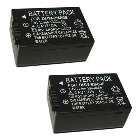 ValuePack (2 Count): Extended Performance Replacement Battery for Specific Digital Camera and Camcorder Models / Compatible with Panasonic BM-B9, DMC-FZ150, DMC-FZ47, DMC-FZ40, DMC-FZ100