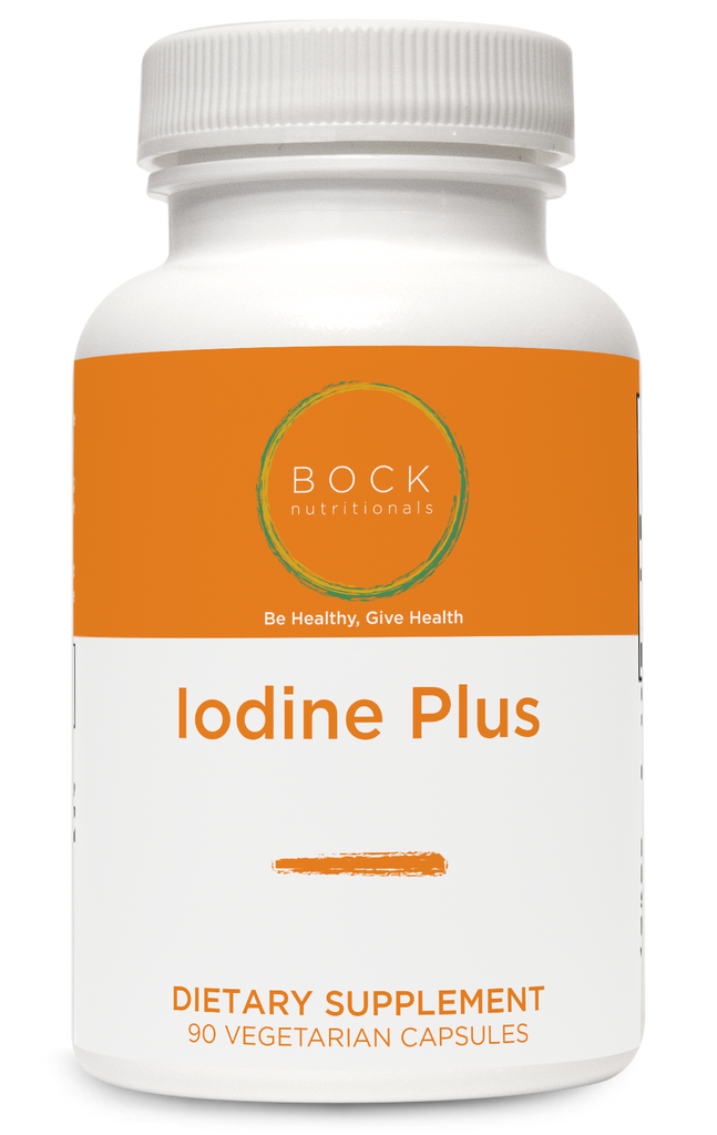 Iodine Plus (90 Tablets) HighPotency Iodine Supplement Bock