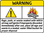 Woca Canada - warning label