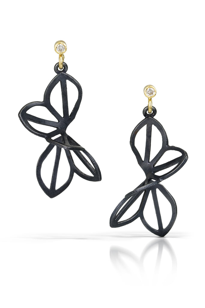 Karin Jacobson Jewelry Design Origami Jewelry Anise Fold Earrings