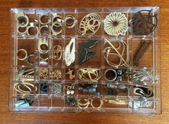 Muji drawer with dividers and jewelry