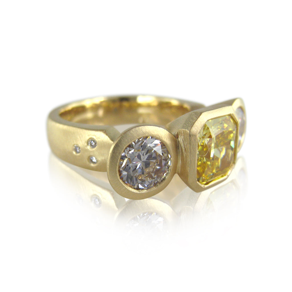 Karin Jacobson Jewelry Design custom diamond wedding ring