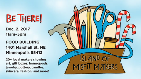 Island of Misfit Makers Craft Show December 2
