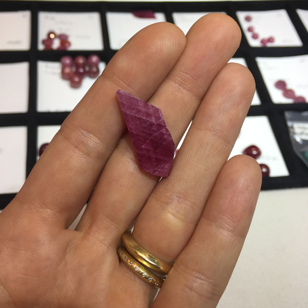 sourcing fair trade Nigerian ruby from Columbia Gem House