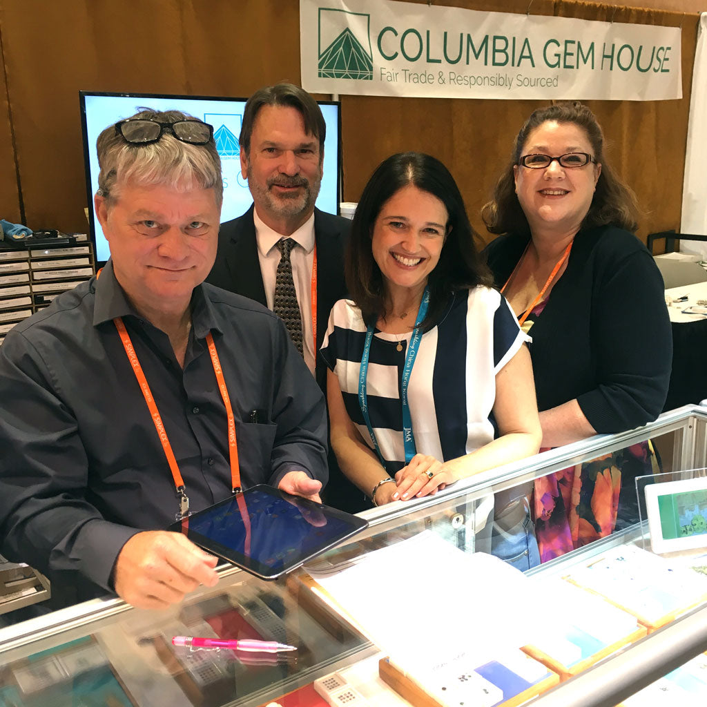 sourcing fair trade gemstones from columbia gem house