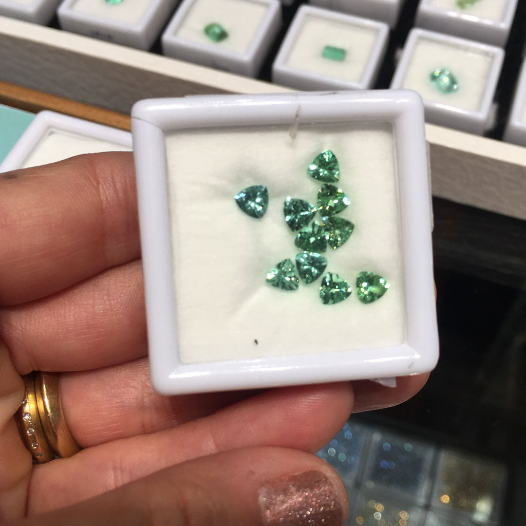 sourcing fair trade Afghan tourmalines from Columbia Gem House