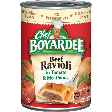 Chef Boyardee, Beef Ravioli, 15 Oz.