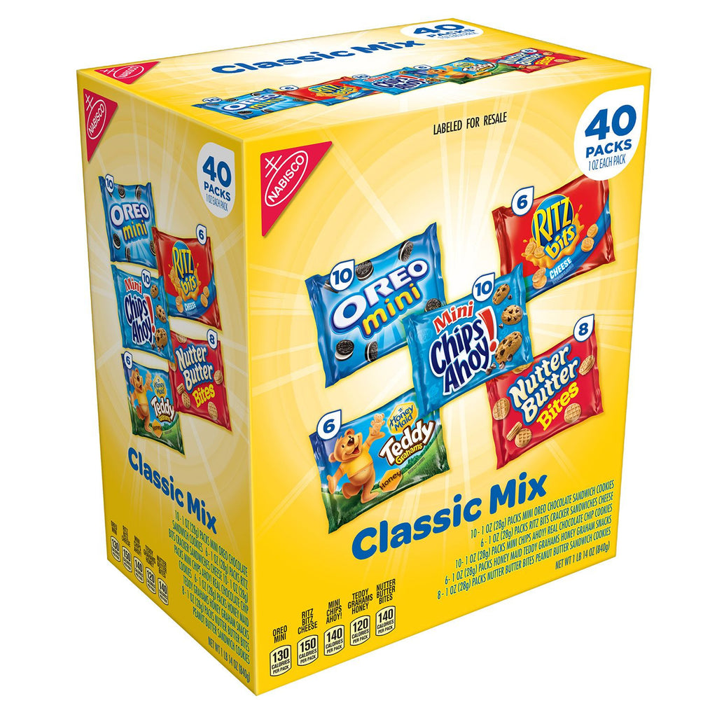 Nabisco Classic Mix Variety Cookies Pack (40 Count.)