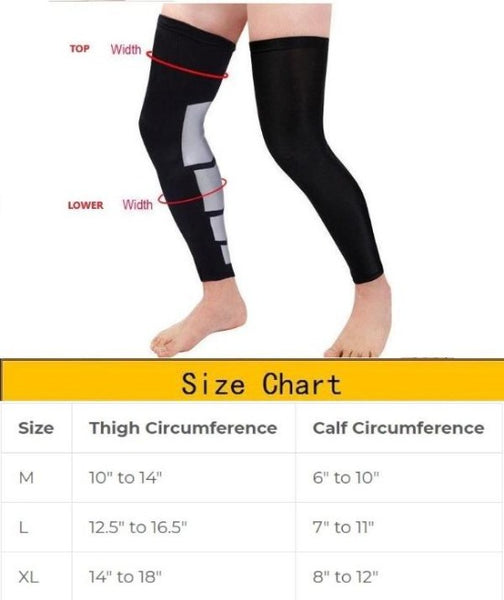 thigh high compression socks for runners